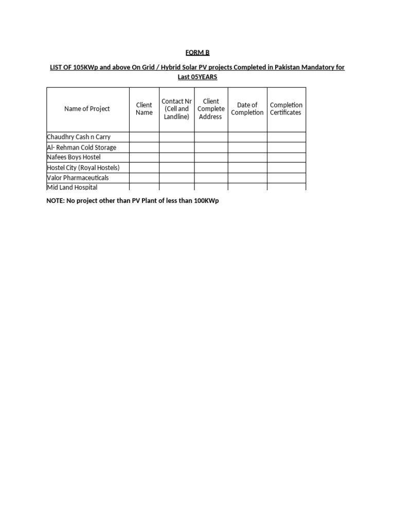FORM B | PDF