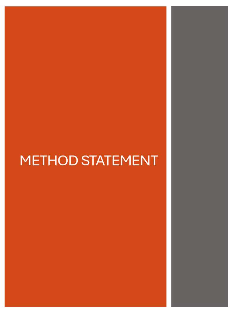 MSE Wall Panel Replacement Method Statement | PDF | Concrete ...