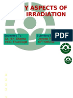 Safety Aspect of Food Irradiation