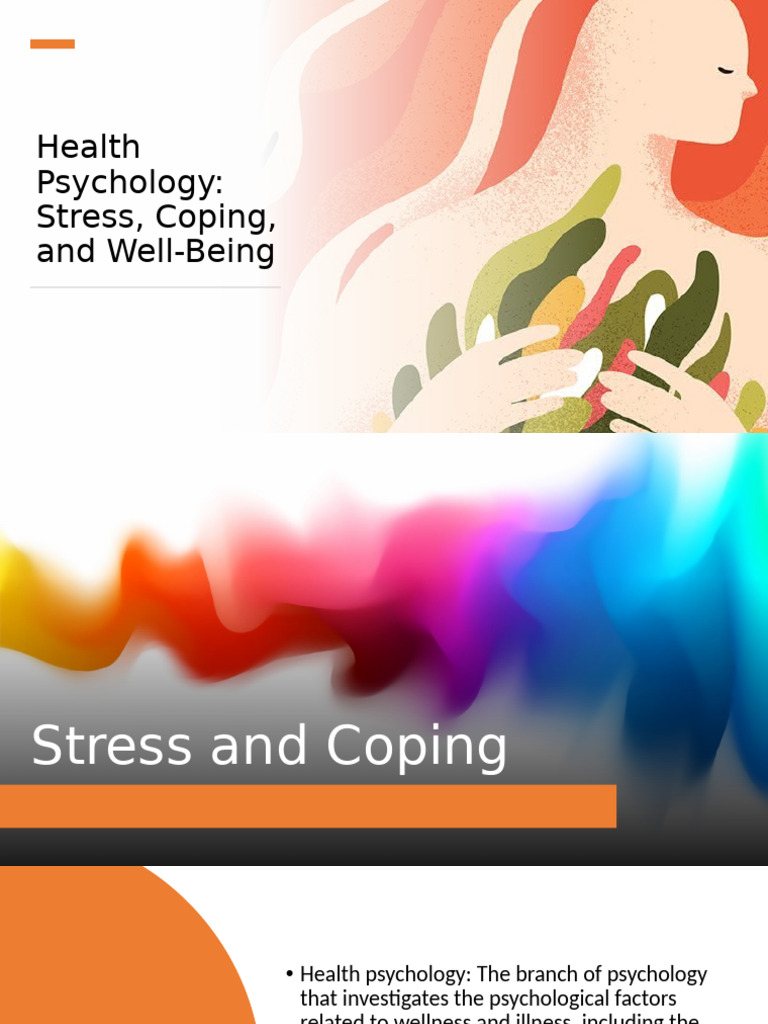 Health Psychology | PDF | Stress (Biology) | Psychological Resilience