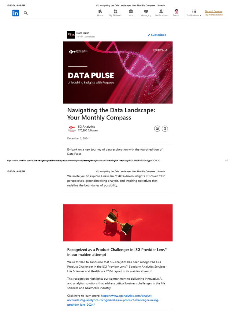 Data Pulse: Insights on Analytics Trends | PDF | Analytics | Economies