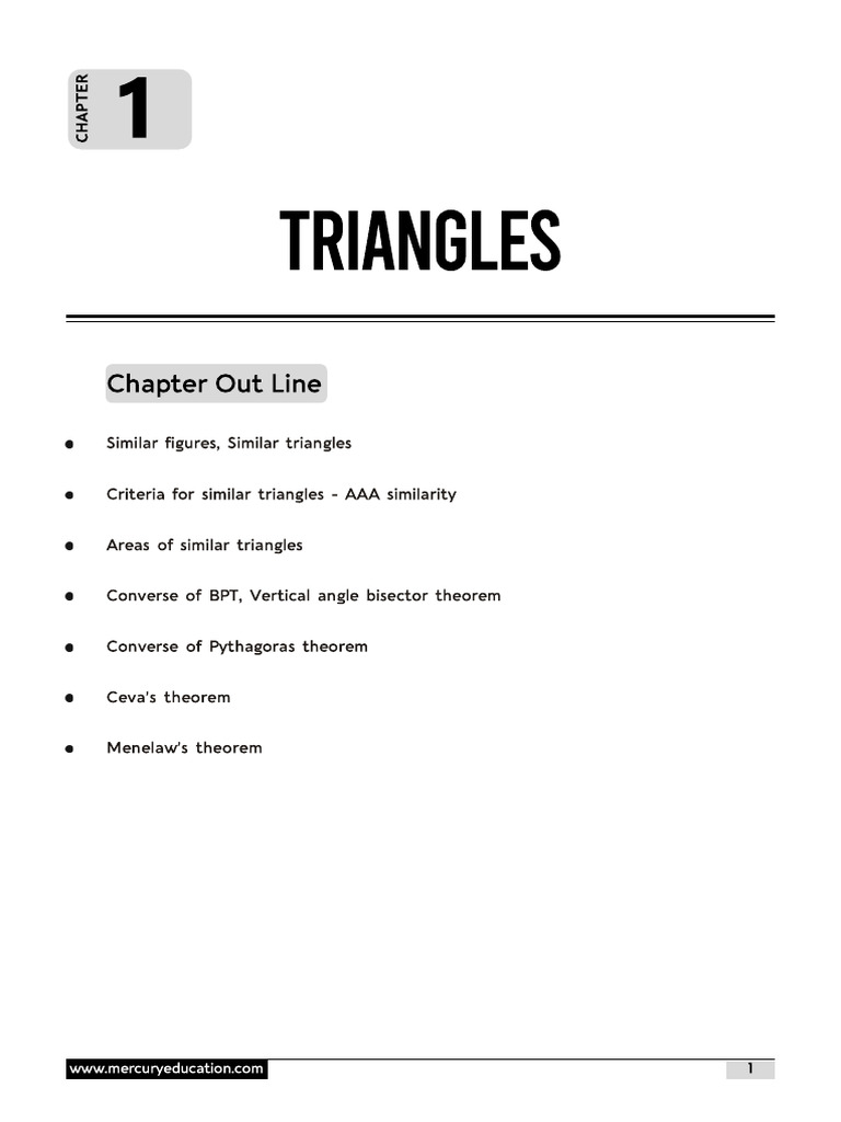 10 - 1 - Triangles - (1 - 49) | PDF