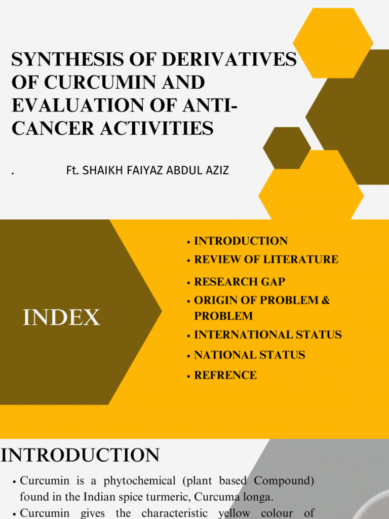 Synthesis of Curcumin | PDF