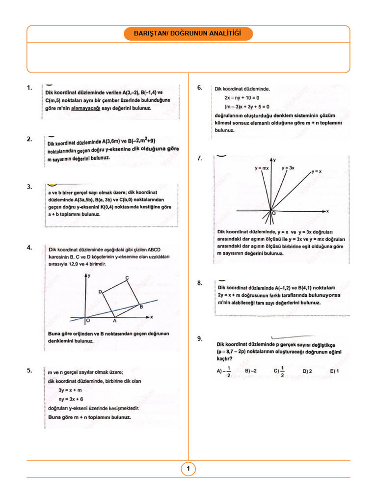 Baristan Dogrunun Analitigi | PDF