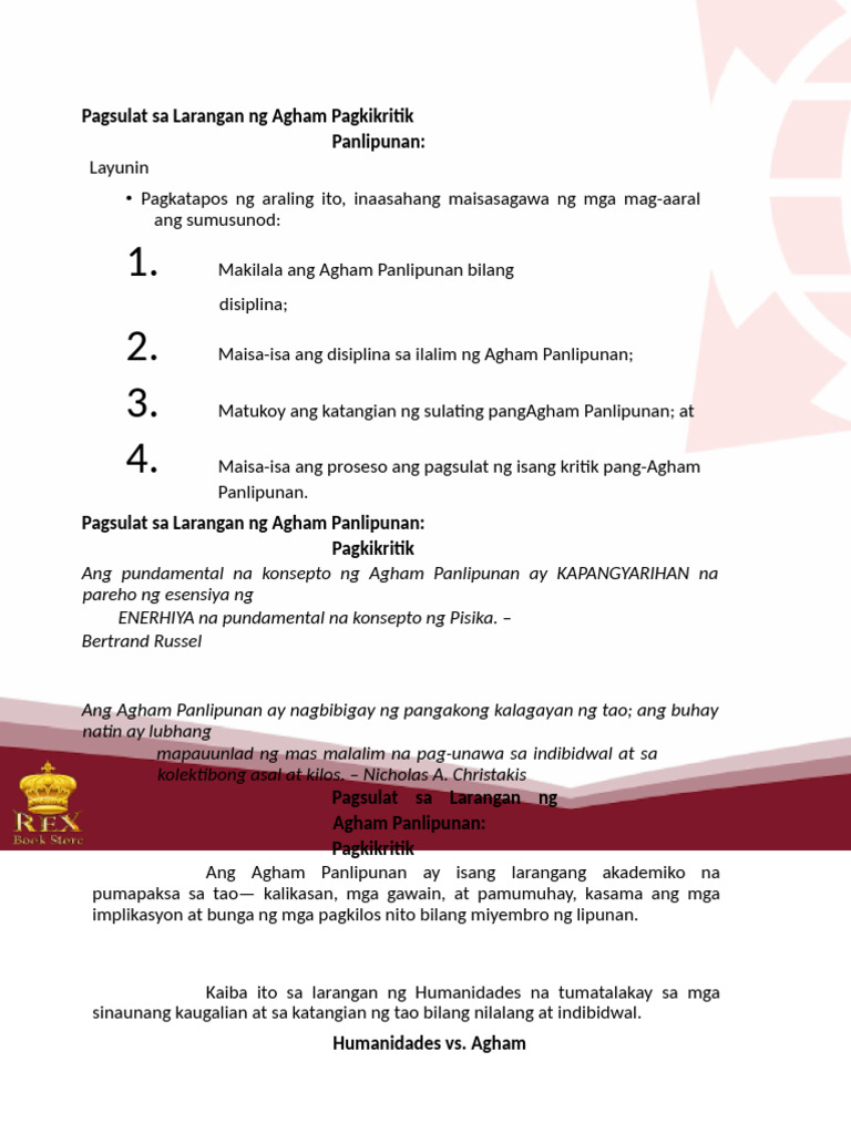 Agham Panlipunan | PDF
