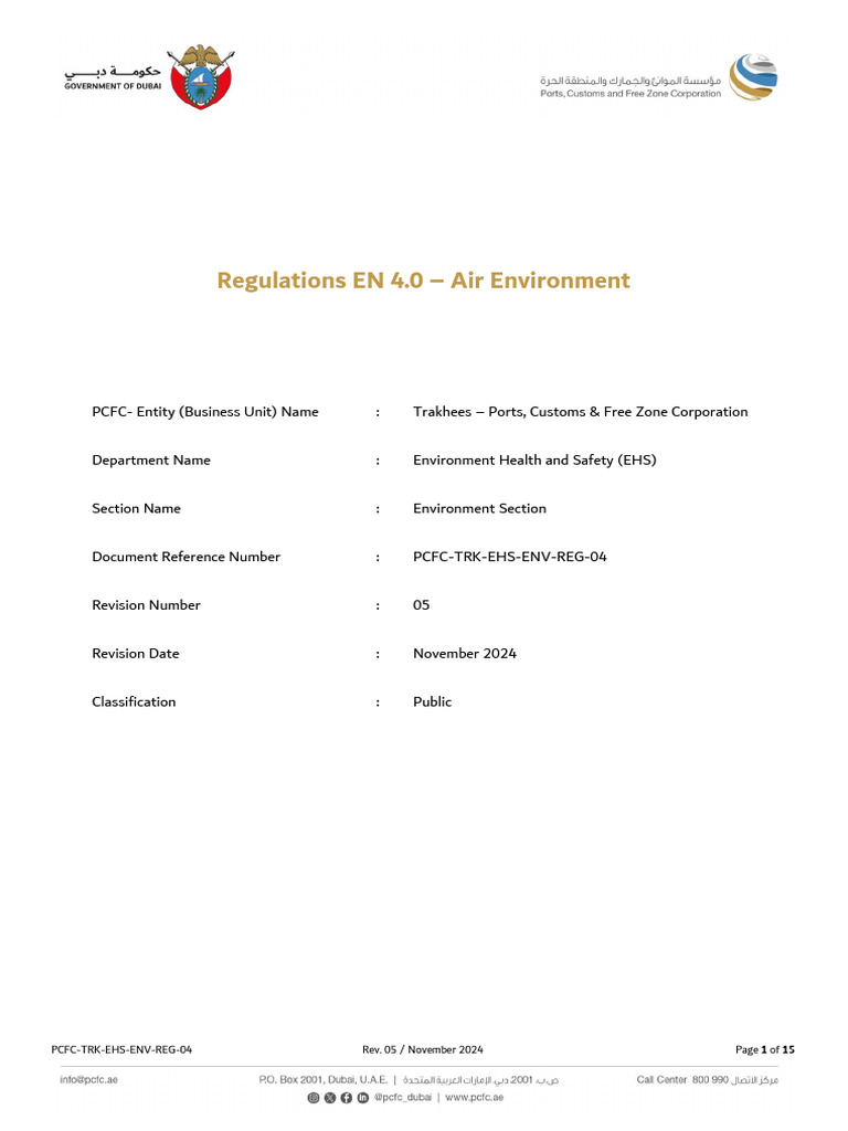Air Quality Regulations and Standards | PDF | Exhaust Gas | Air Pollution