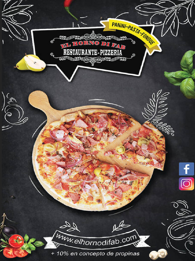 Menu El Horno Di Fab 2024 | PDF