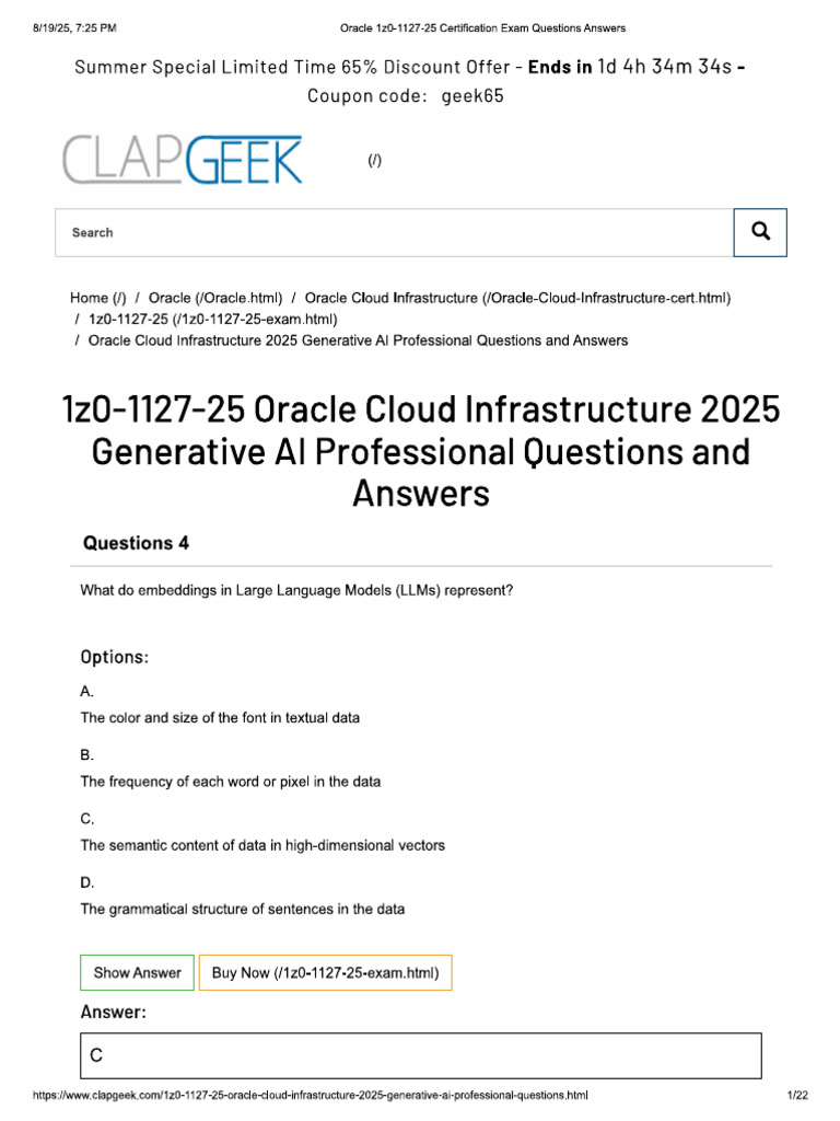 Oracle Dumps | PDF