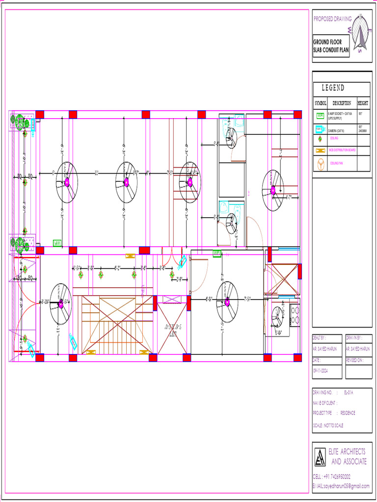 Ground Floor Slab Conduit Plan | PDF | Building Engineering