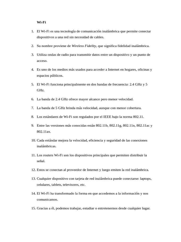 Sistema Wi Fi | PDF | Wifi | Ieee 802.11