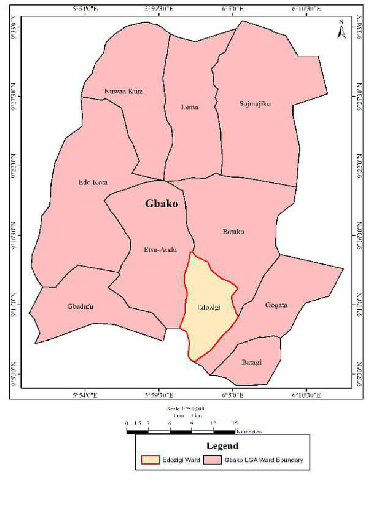 Map of Ggako | PDF