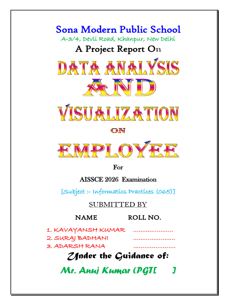 Data Analysis & Visualization Project | PDF | Comma Separated Values ...