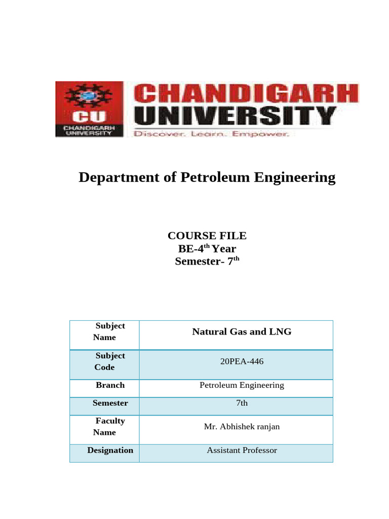 Natural Gas and LNG Course Overview | PDF | Natural Gas | Liquefied ...