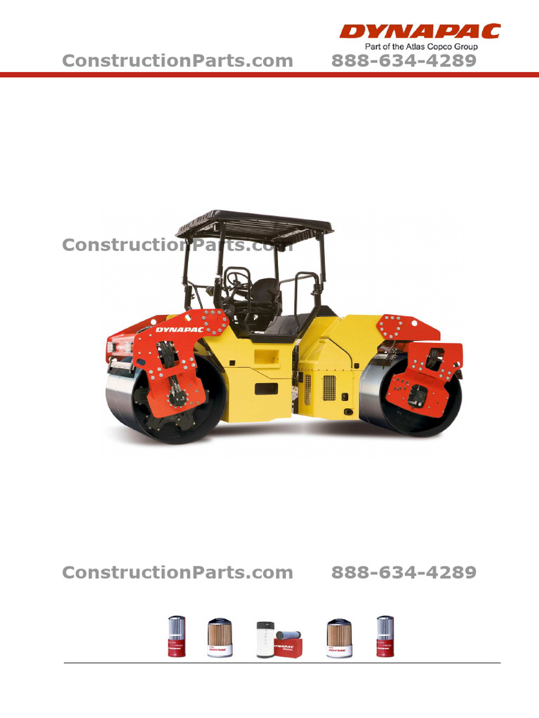 Dynapac Vibratory Roller Parts Guide | PDF | Mechanical Engineering ...