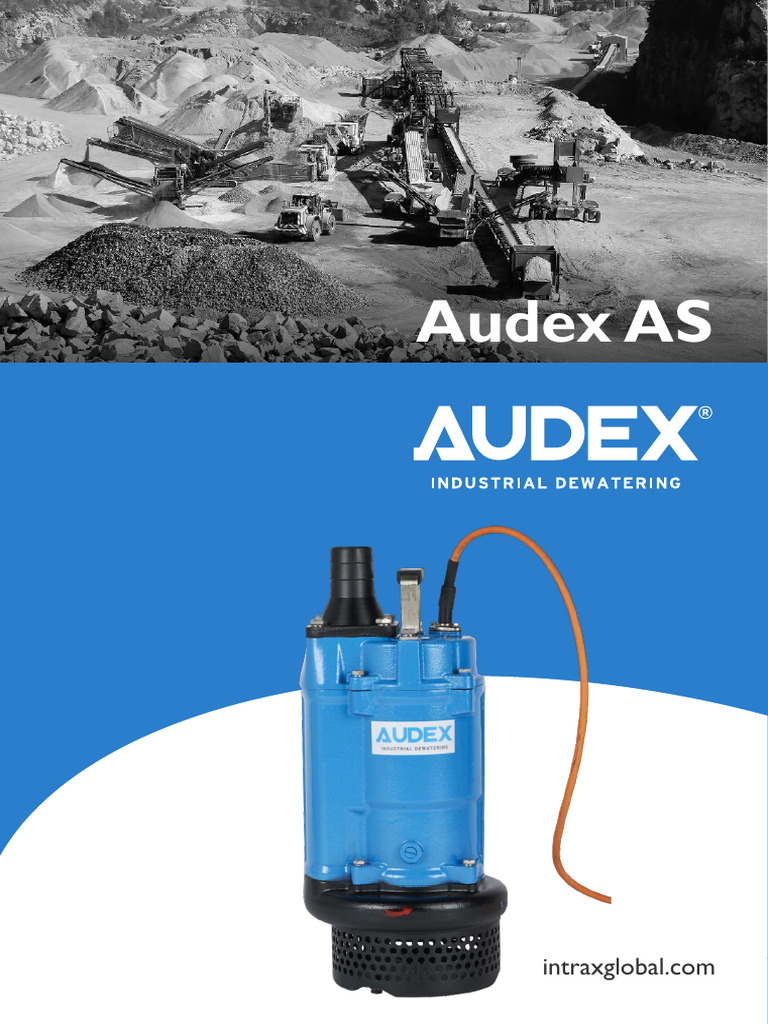 Bombas Sumergibles Audex AS: Especificaciones | PDF | Sector secundario ...