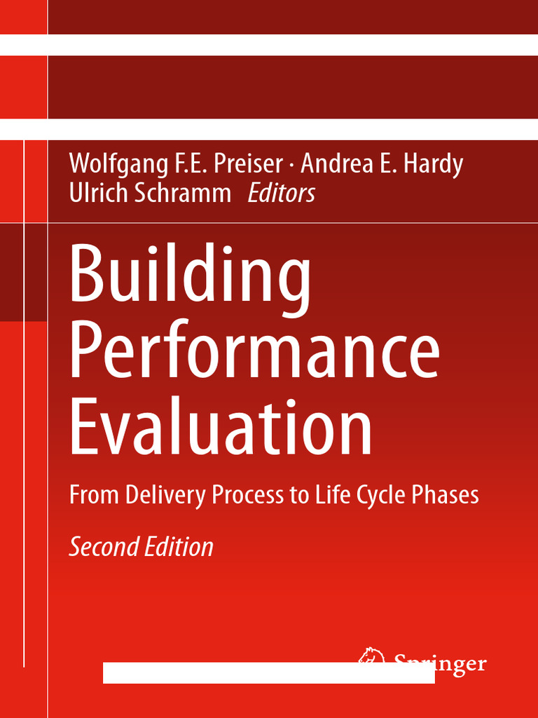 Building Performance Evaluation (From Delivery Process to Life Cycle ...