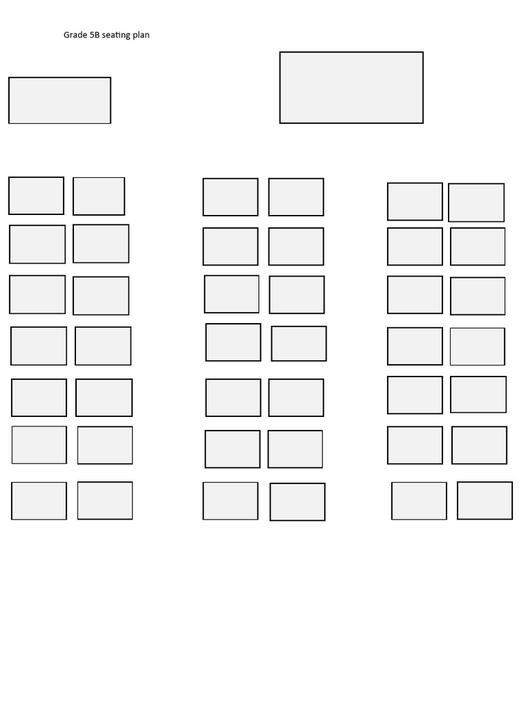 Seating Plan 4 | PDF