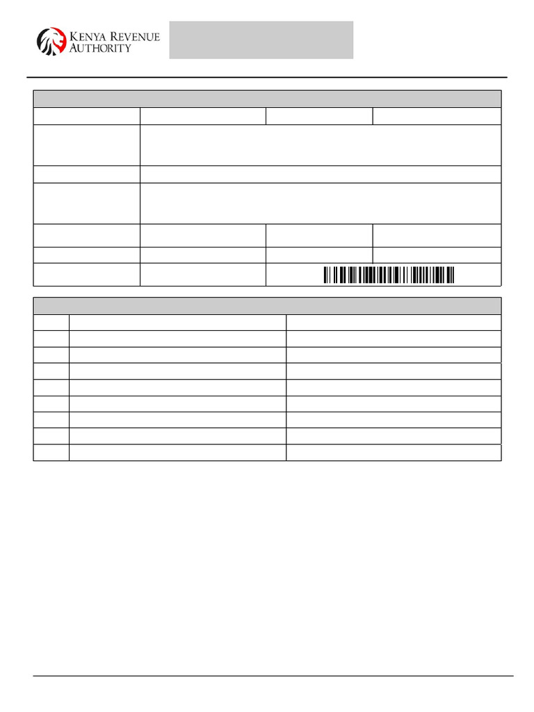KRA VAT Return Acknowledgment Receipt | PDF | Value Added Tax | Taxes