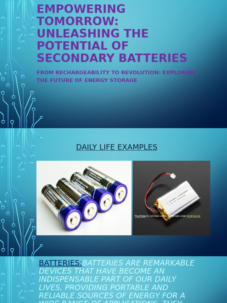 Lithium-Ion Batteries: Future of Energy | PDF | Lithium Ion Battery ...