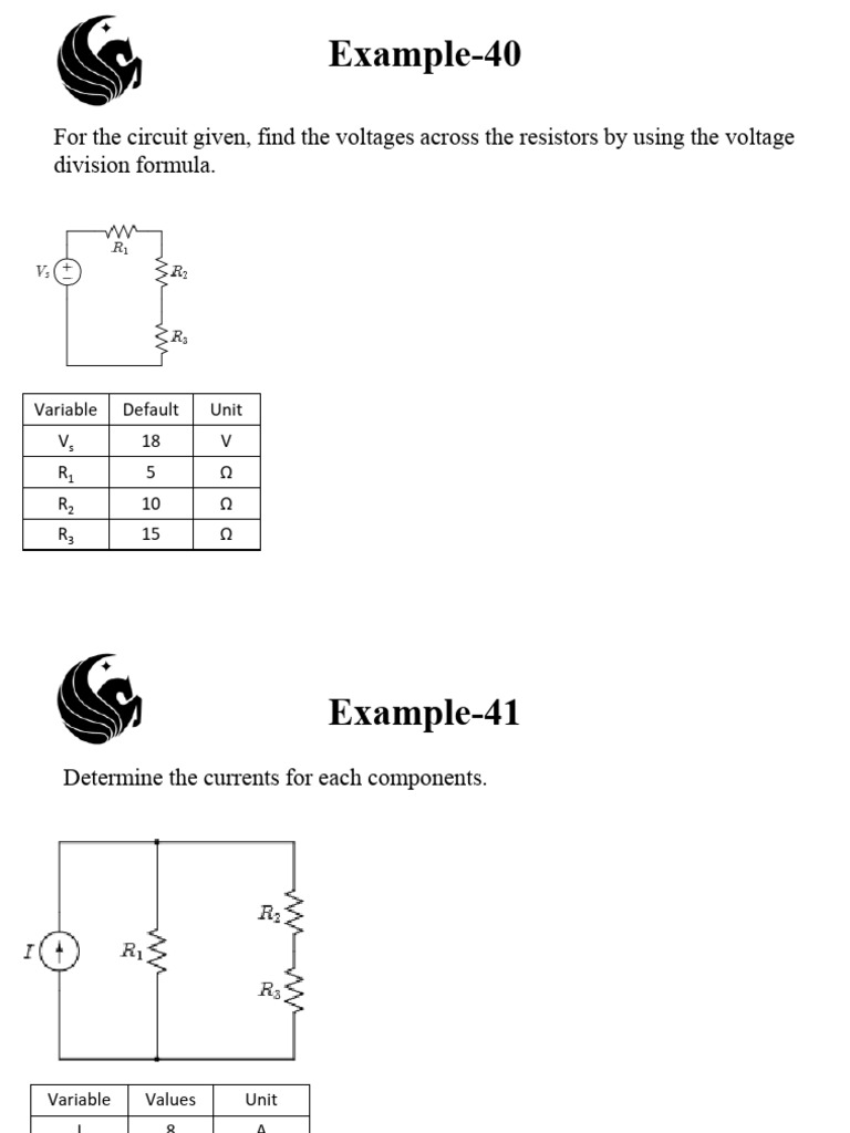 Circuit Analysis: Voltage and Current Calculations | PDF | Electrical ...