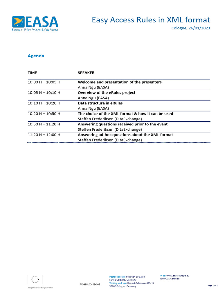 DitaExchange XML Format Overview | PDF