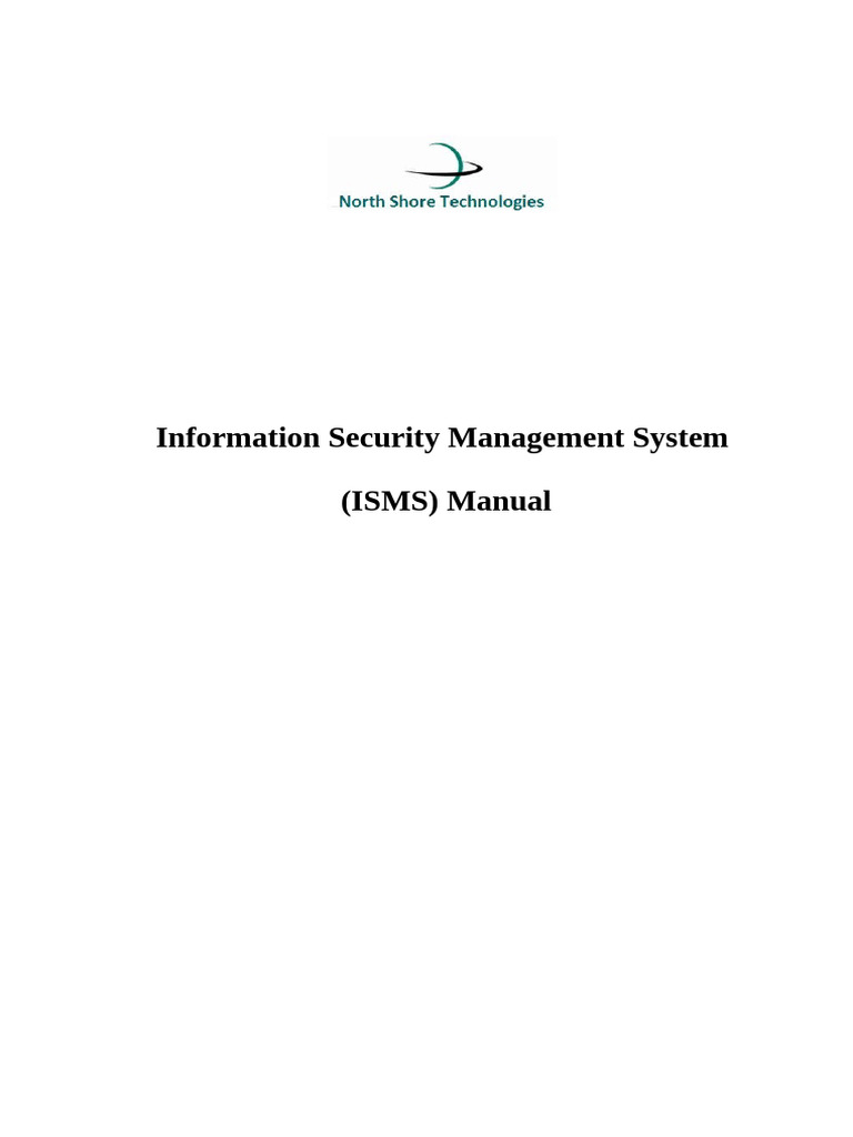 ISMS Manual for NST (P) Ltd | PDF | Information Security | Risk