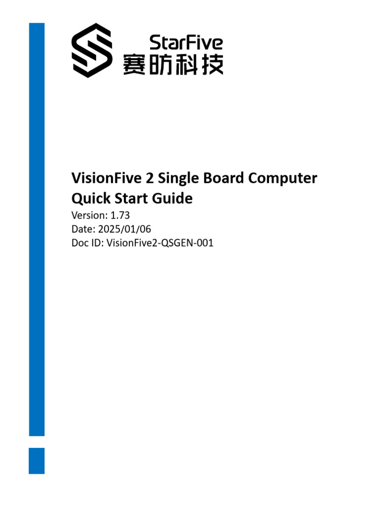 VisionFive 2 Quick Start Guide | PDF | Superuser | Booting