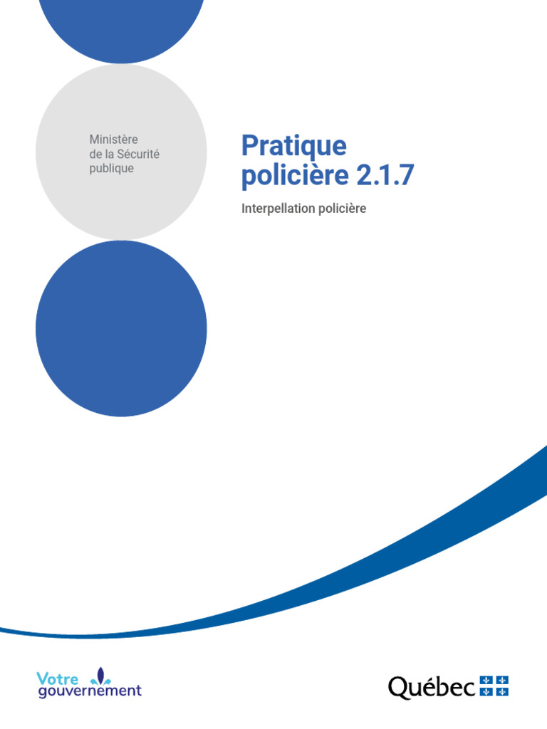Guide sur l'interpellation policière | PDF | Arrestation | Crimes