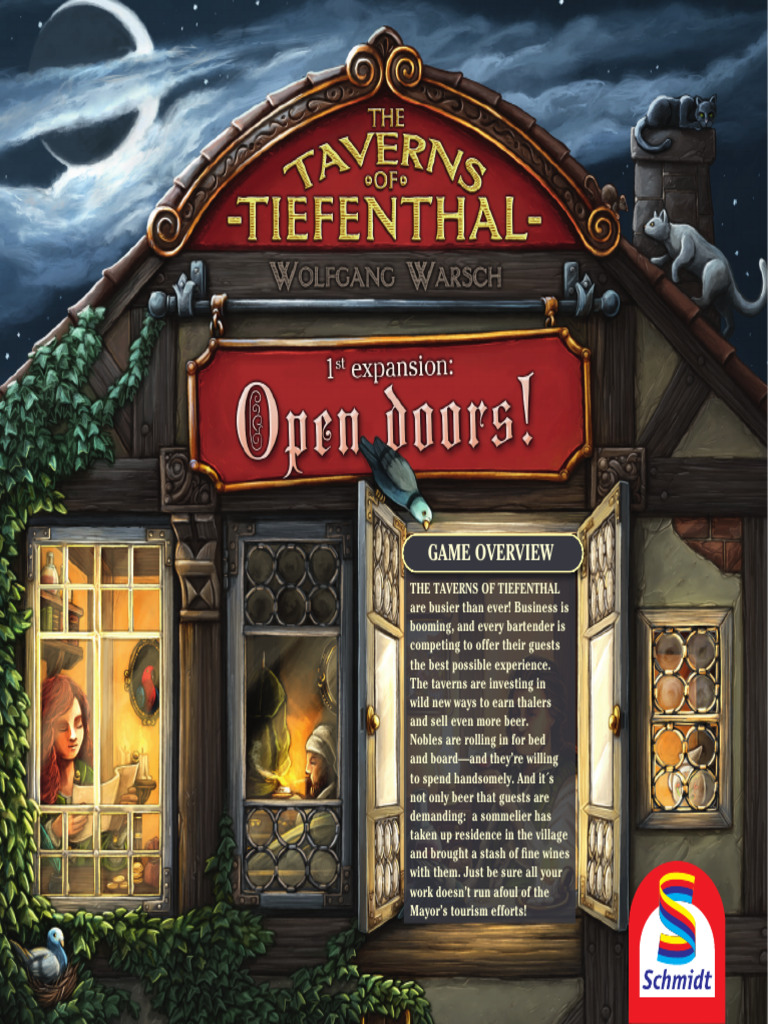 Schmidt The Taverns Of Tiefenthal: Open Doors Expansion – Espansione Per Il Gioco Da Tavolo