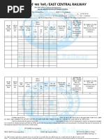 Central Railway TA Form PDF Download | PDF