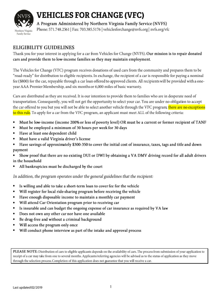 VFC Application Form | PDF | Renting | Leasehold Estate