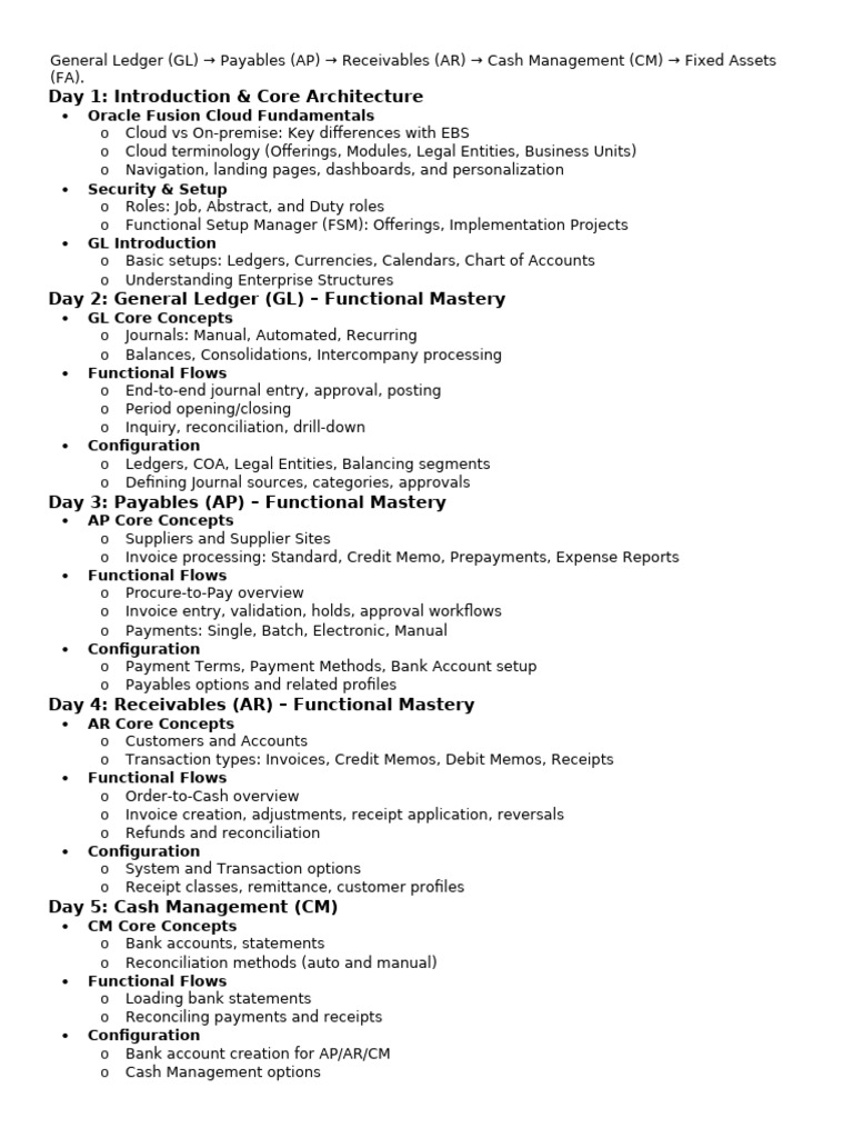 Oracle Financial Modules Data Flow | PDF | Cloud Computing | Accounts ...