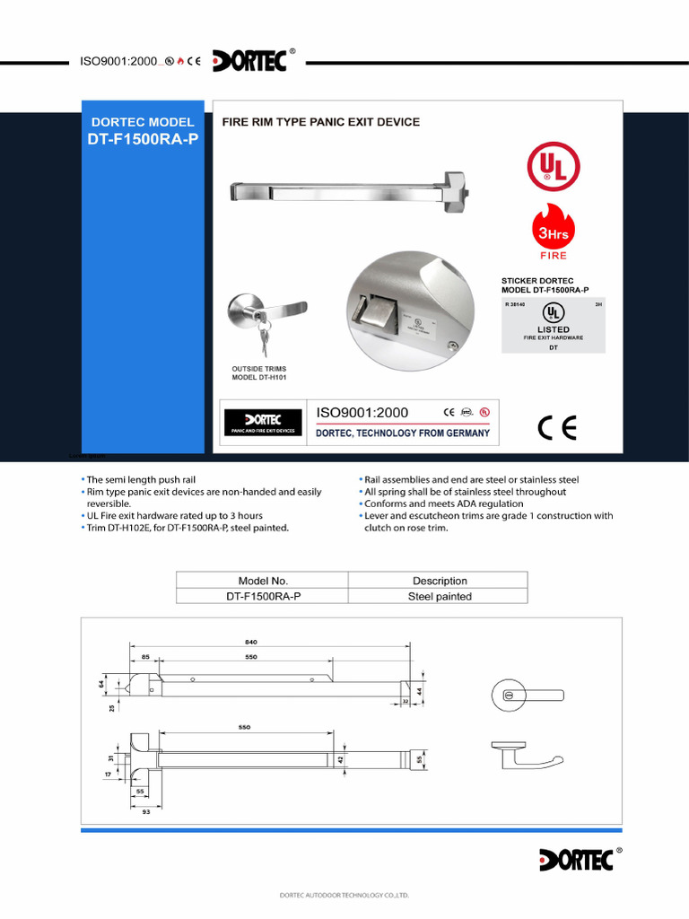 Fire Exit Hardware 101 | PDF