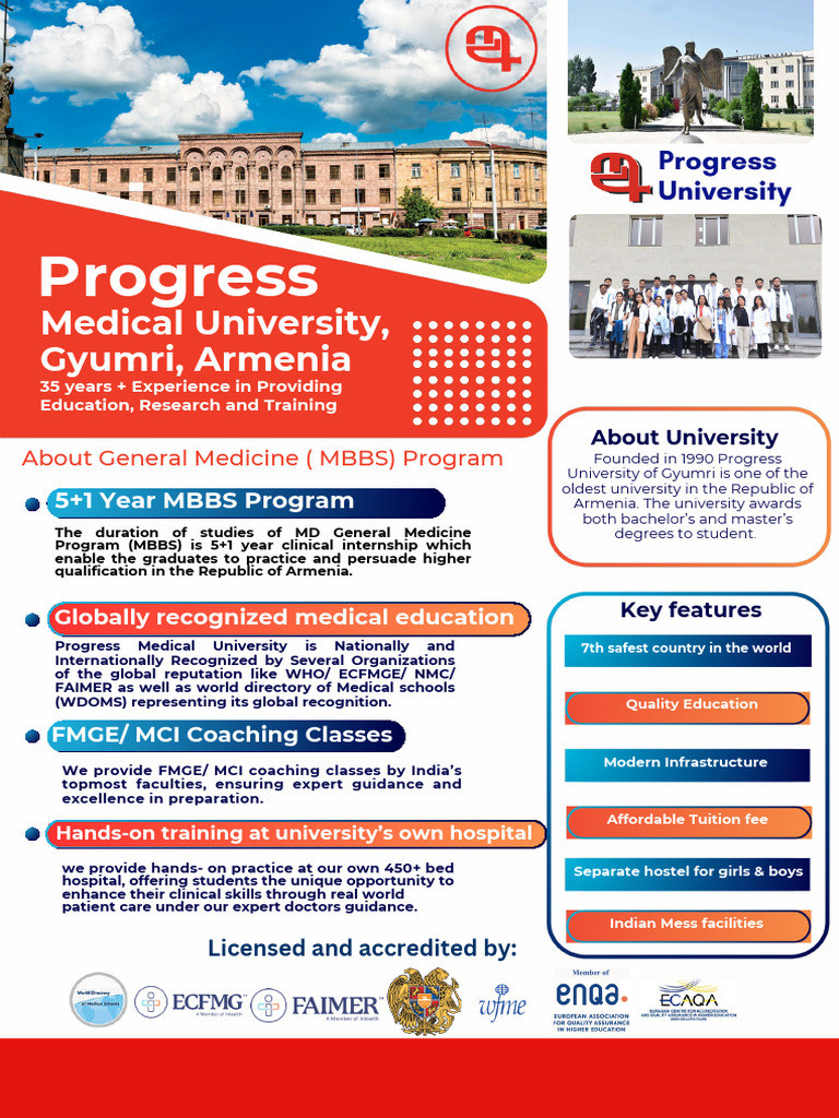 Progress Medical University Overview | PDF | Medical School | Doctor Of ...