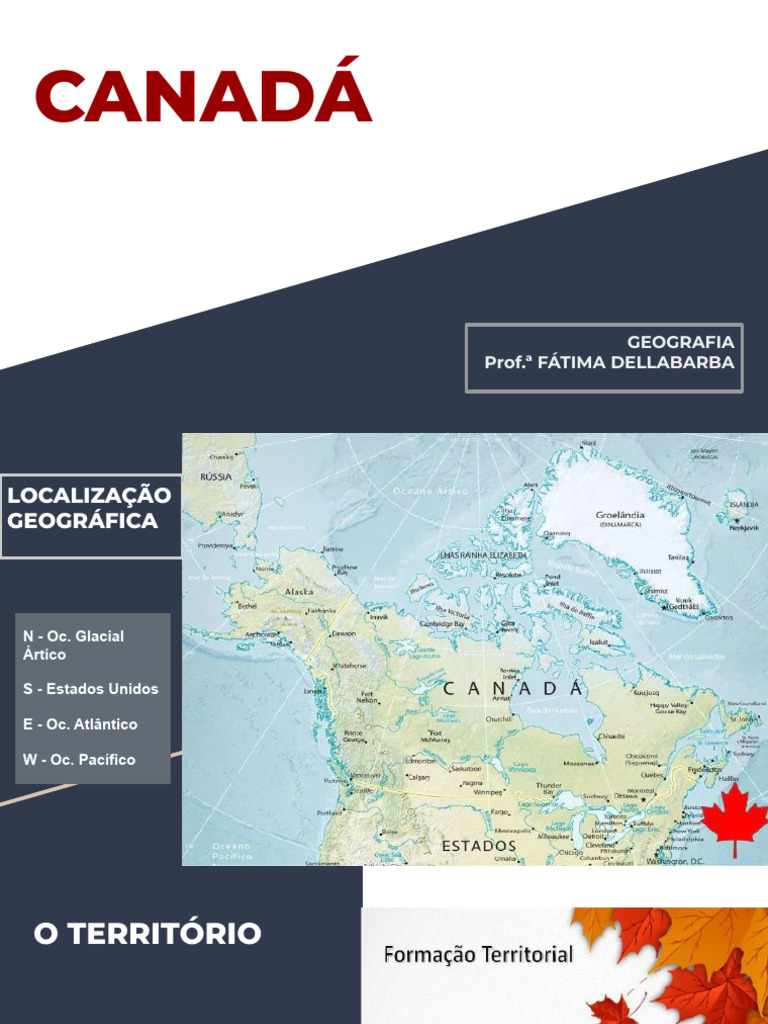 Geografia e Cultura do Canadá | PDF | Canadá | Os Estados Unidos