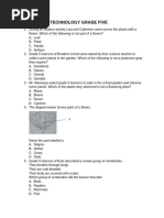 Grade 5 Science Quiz Questions | PDF