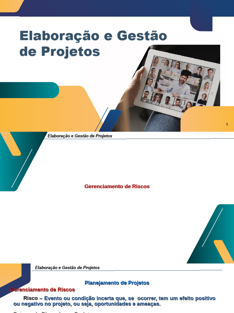 Gerenciamento de Riscos em Projetos | PDF | Análise SWOT | Risco