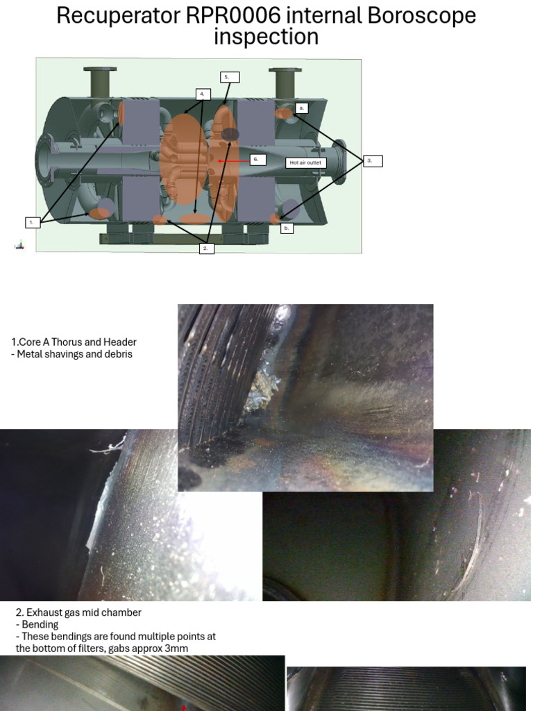 RPR0006 Boroscope Inspection Report | PDF