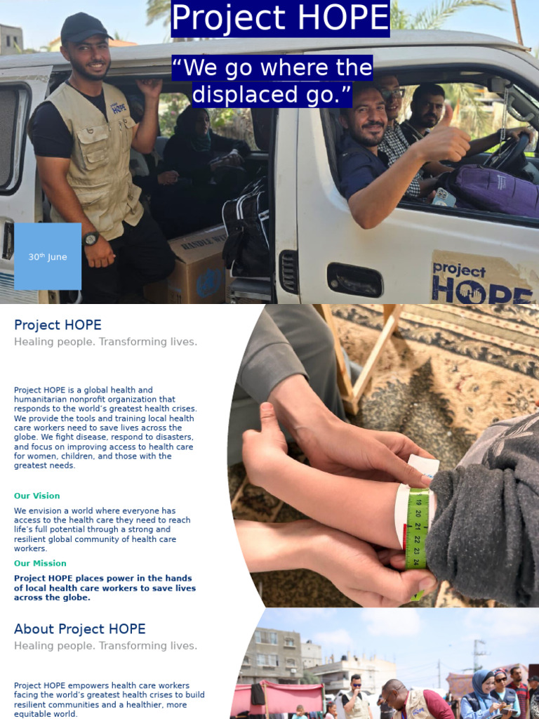 Project HOPE: Mobile Clinic Overview | PDF | Health Care | Public Health