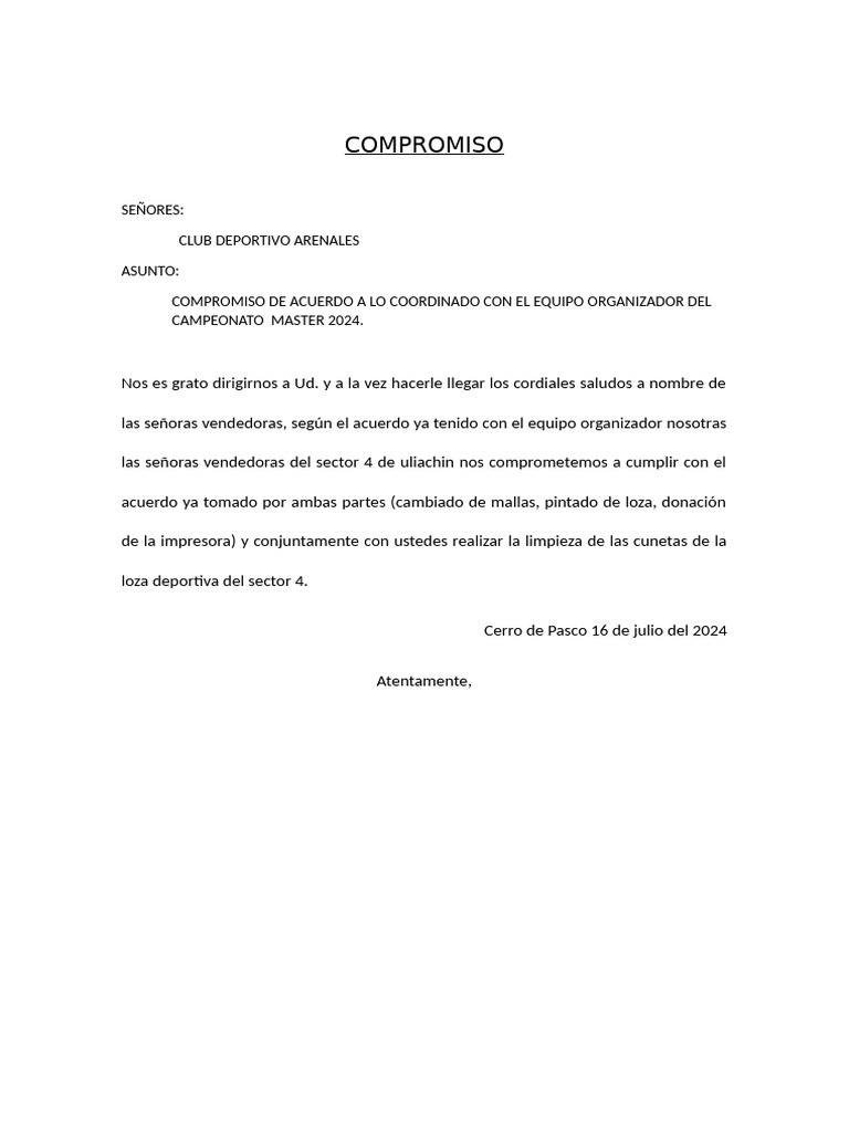 COMPROMISO | PDF