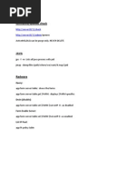 Command Cheat Sheet