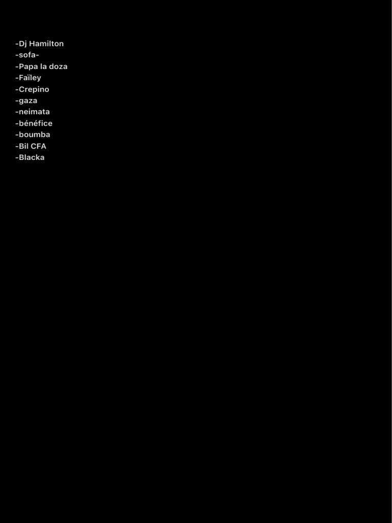 DJ Hamilton | PDF