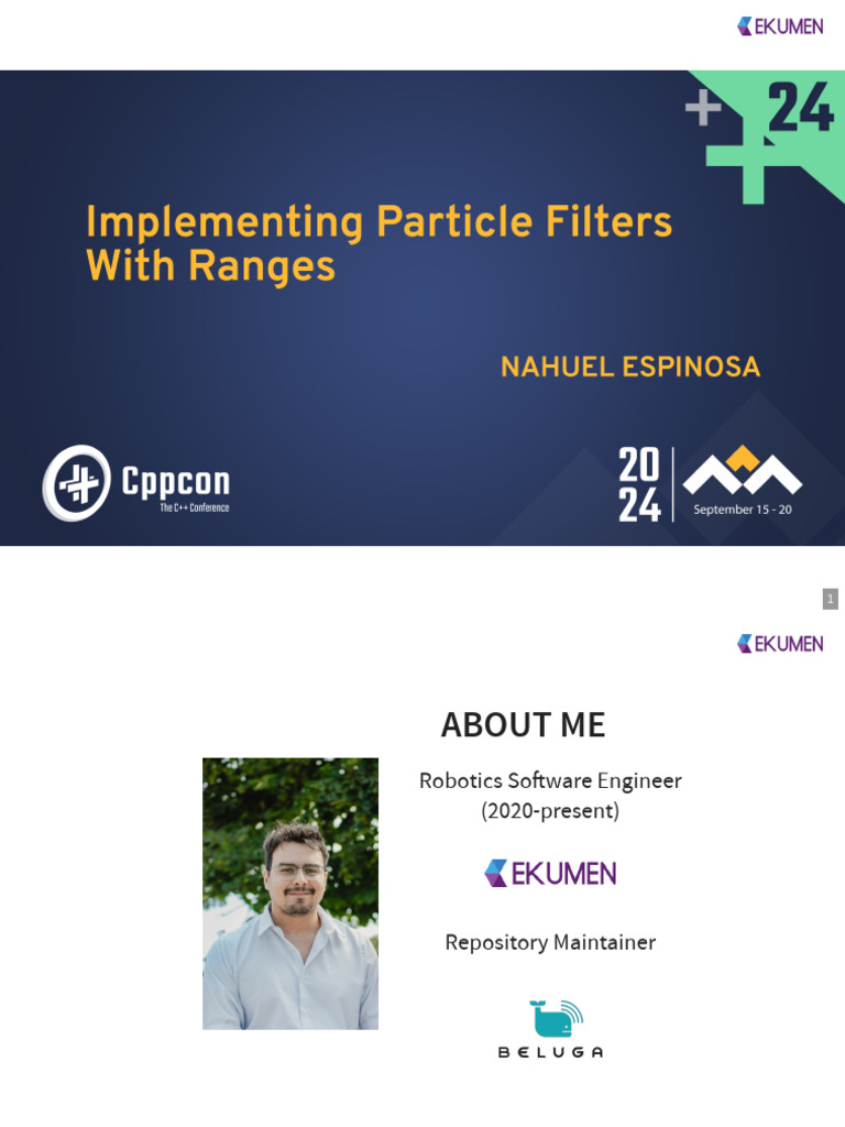 Implementing Particle Filters in C++23 | PDF | Applied Mathematics ...