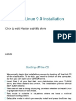Red Hat Linux 9.0 (TASK 5)