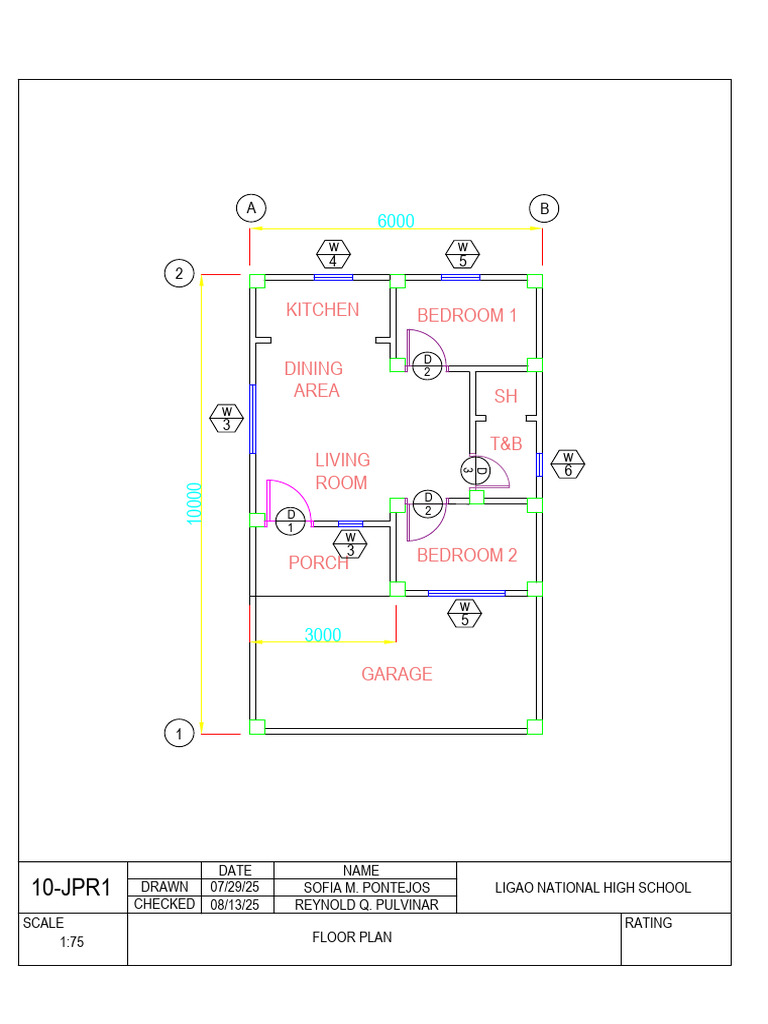 Sofia's Floor Plan Layout1 | PDF
