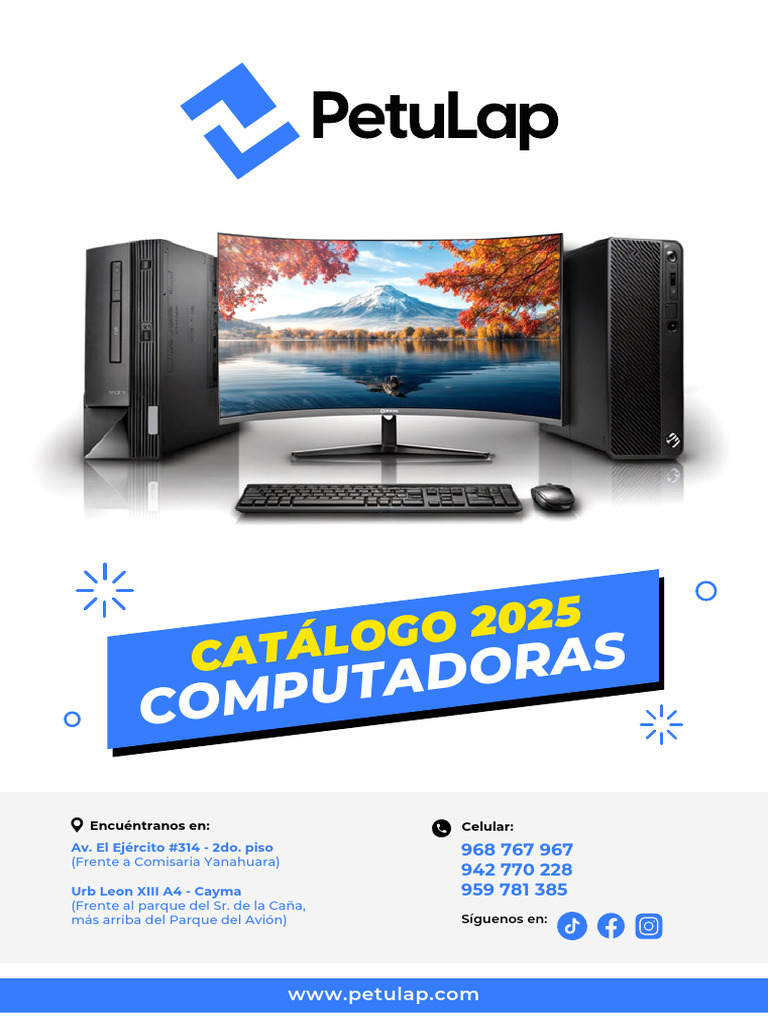Catalogo PC y Monitores Marzo 2 | PDF | Equipo de oficina ...