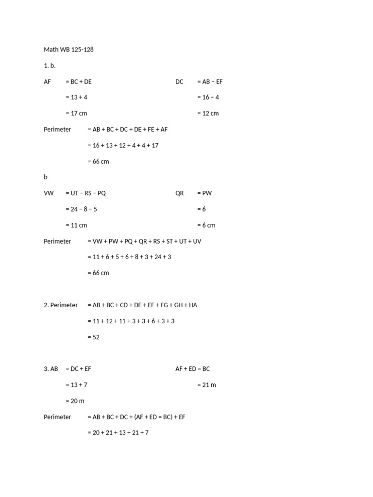 Math WB 125 | PDF