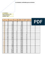 Catálogo de Unidades de Medida para un Archivo