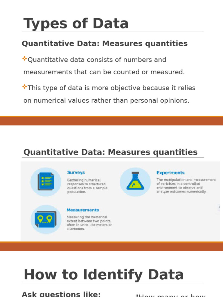 Understanding Quantitative vs Qualitative Data | PDF