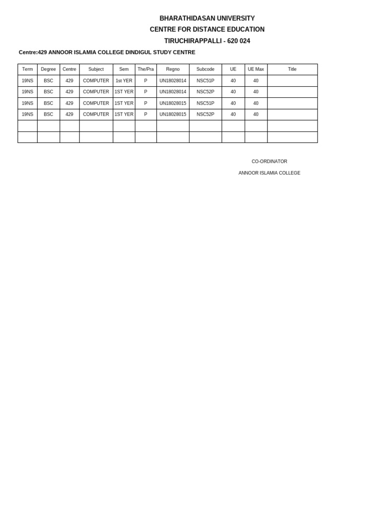 PR Mark 1 Yer 2nd Yer, 3 RD YER | PDF